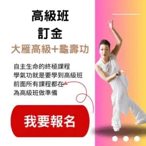 高級功法 (大雁高級與超級龜壽功) 台灣訂金