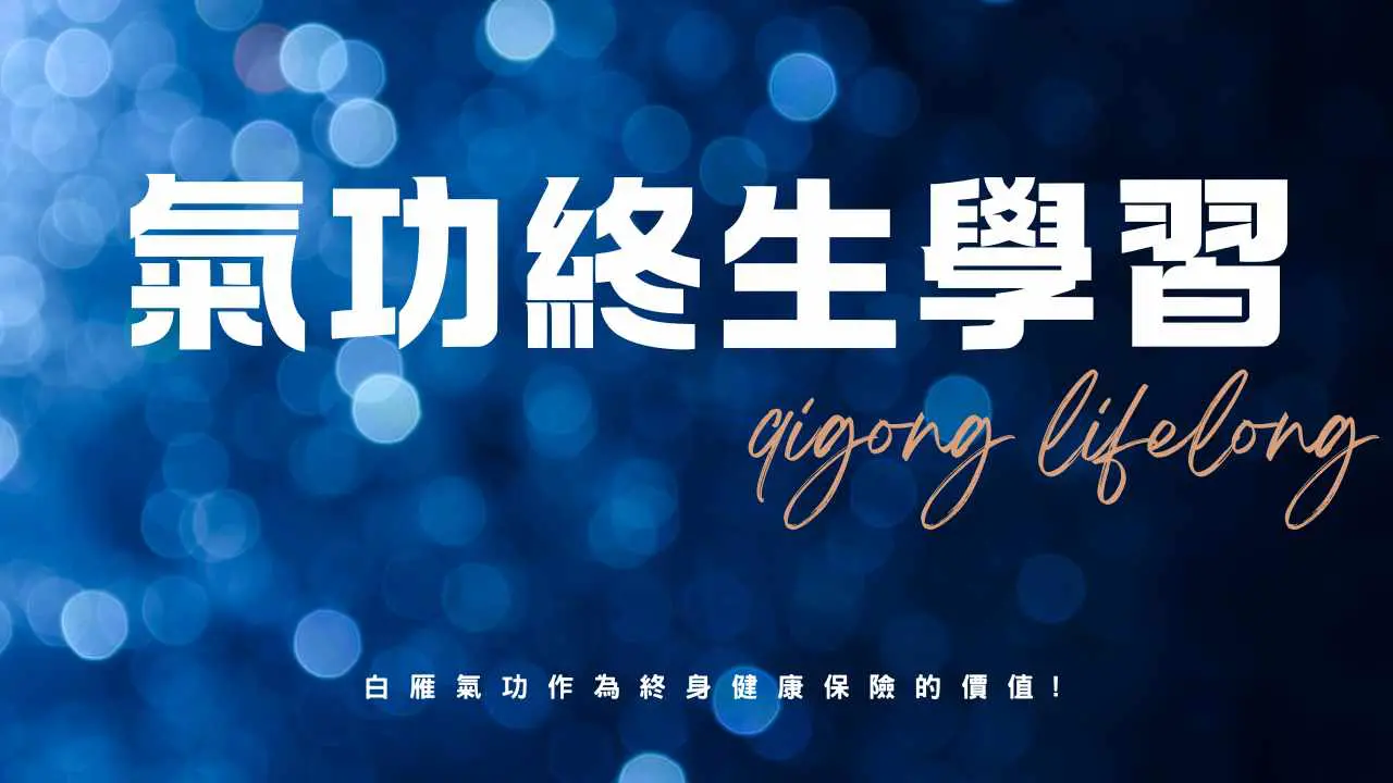終身健康定錨：克服高原期、長期修煉與健康保險｜白雁氣功