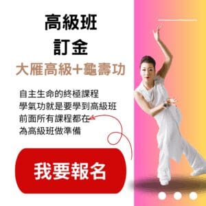 高級功法 (大雁高級與超級龜壽功) 台灣訂金